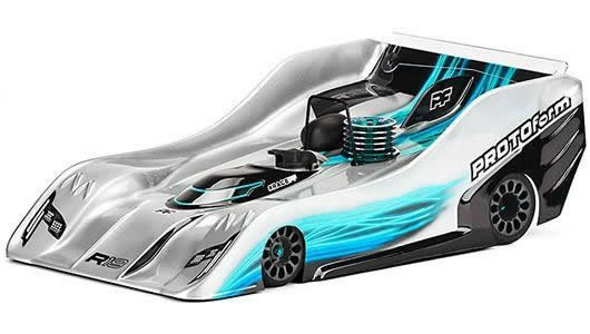 Protoform PRM155630 Body - 1:8 On Road - Clear - R19 Lightweight