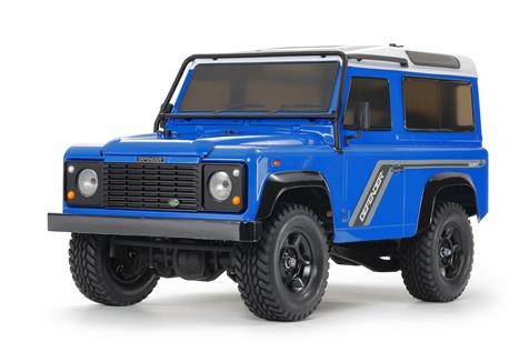 Tamiya 10.47478A Land Rover 90 Defender LBlue (Painted) CC-02