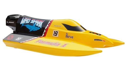 Joysway JOY8203V2 Race Boat - Electric - RTR - Mad Shark V2 - with 7.4V 800mAh Li-Ion & AC Bala