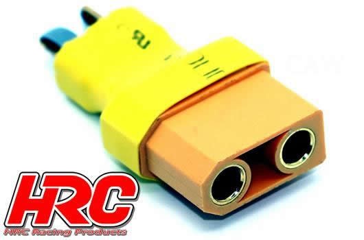 Pro-Line HRC9132C Adapter - Compact Version - XT90 (f) to Ultra-T (m)