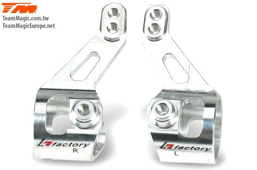 K Factory KF2110 Option Part - E4RS:FS:JR:JS:D:E4D-MF - Alum. 7075 Steering Block Set