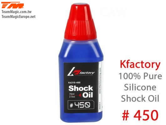 K Factory KF6310-450 Silicone Shock Oil - 450 cps