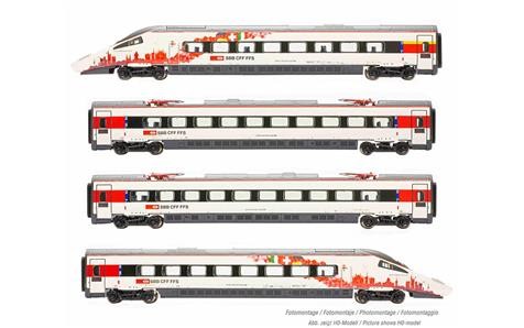 Arnold 02.HN2472 SBB RABe 503 Triebzug Astoro 4-teilig Ep.VI