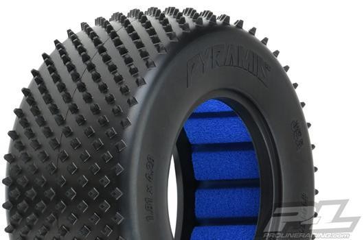Pro-Line PRO10154104 Tires - 1:10 Short Course - 2.2":3.0" - Pyramid SC Z4 (soft carpet) (