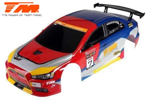 Team Magic TM507509A-EVX Body - 1:10 Touring : Drift - 190mm - Painted - no holes - EVX