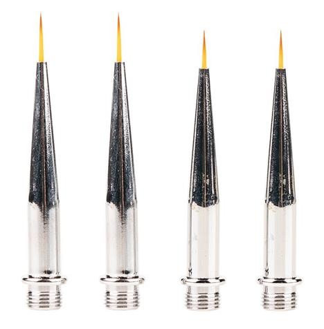 Faller 01.172161 Ersatzpinselspitzen, 2 x 7 mm, 2 x 9 mm