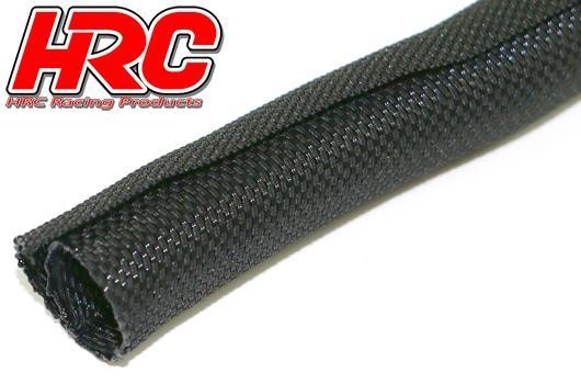 Pro-Line HRC9501PC Cable - Protection WRAP Sleeve - Super Soft - black - for 8~16 AWG cable (1m)