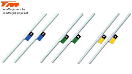K Factory KF2108 Option Part - E4RS:FS:JR:JS:D:E4D-MF - Anti-Roll Bar No. 4, 5 & 6 (2pcs:each)