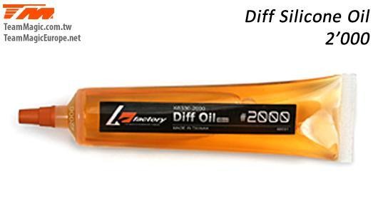 K Factory KF6330-2000 Silicone Differential Oil - 40ml - K Factory - 2'000 cps
