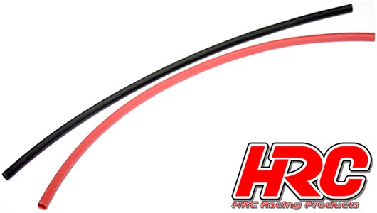 Pro-Line HRC5131 Shrink Tube - 4mm - Red and Black (250mm each)