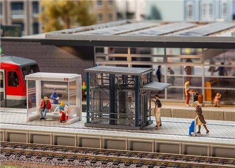Faller 01.120297 Moderner Aufzug mit Antriebsteile