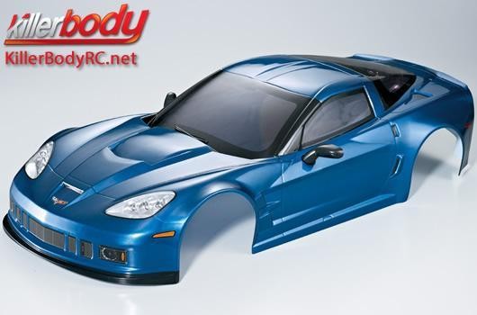 KillerBody KBD48086 Body - 1:7 Touring - Traxxas XO-1 - Scale - Finished - Box - Corvette GT2 - Dark