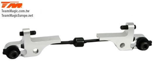 K Factory KF14128 Option Part - G4 - Front Dual Adjustable Anti Roll Bar Mount (w:bar)