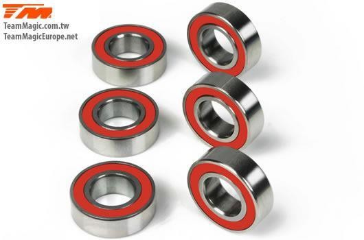 K Factory KF40816 Ball Bearings - metric - 8x16x5mm - ZF Bearing (6 pcs)
