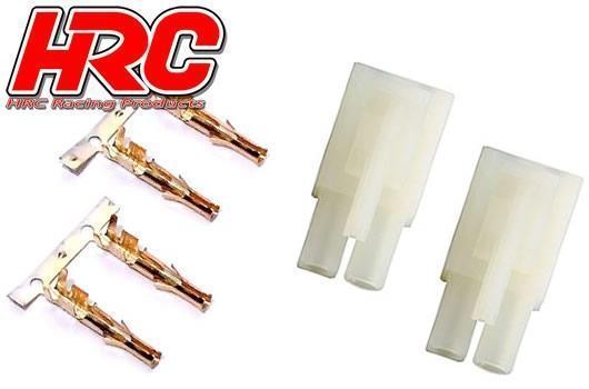 Pro-Line HRC9061A Connector - Tamiya Female (2 pcs) - Gold