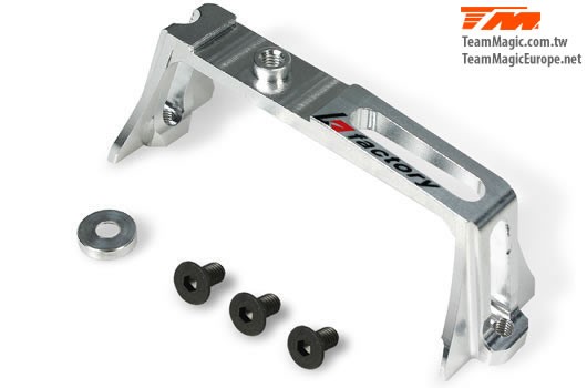 K Factory KF2101 Option Part - E4 - Alum. 7075 Top Deck Middle Mount - SPECIAL PRICE