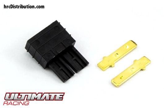 Ultimate Racing UR46203 Connector - Gold - TRX - Male (1 pc)