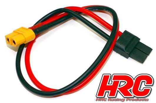 Pro-Line HRC9615 Charger Lead - Gold - XT60 Charger Plug to TRX Battery Plug - 300mm