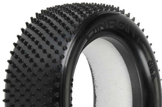 Pro-Line PRO8229104 Tires - 1:10 Buggy - 4WD Front - 2.2" - Pin Point Z4 (soft carpet) (2 pcs)