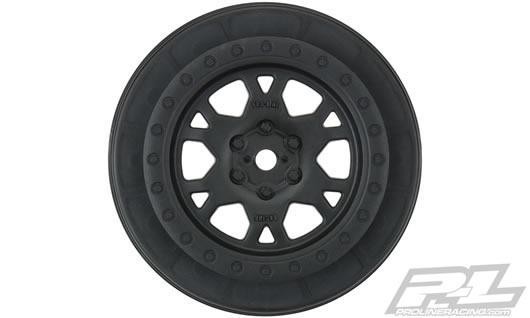Pro-Line PRO277303 Wheels - 1:10 Short Course - 2.2":3.0" - Impulse - Black - 12mm Hex - f