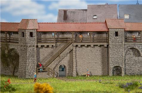 Faller 01.232353 Altstadtmauer mit Treppe