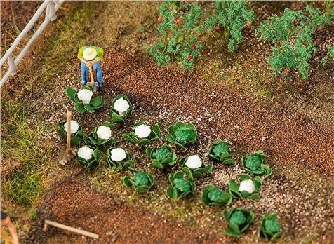 Faller 01.181257 10 Grün- und 10 Blumenkohlköpfe