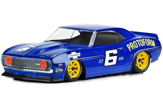 Protoform PRM156240 Body - 1:10 Touring - 190mm - Clear - 1969 Chevrolet Camaro Z28 VTA Class