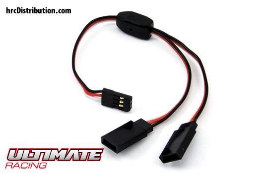 Ultimate Racing UR46211 Cable - Y - Futaba type - 15cm