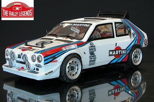 Rally Legends EZRL086 Car - 1:10 Electric - 4WD Rally - RTR - Lancia Delta S4 Biasion 1986