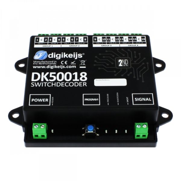 Digikeijs DK50018 DK50018 Schalt- und Weichendecoder der nächsten Generation