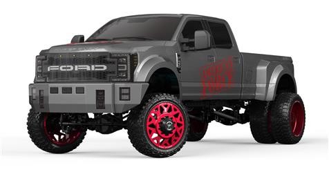 CEN 24.8981 Ford F450 SD, 1:10 Solid Axle RTR Grey