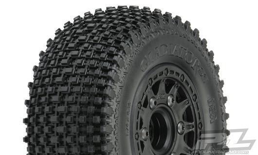 Pro-Line PRO116910 Tires - 1:10 Short Course - 2.2":3.0" - mounted - Raid Black 6x30 Wheel