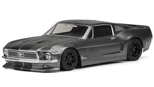 Protoform PRM155840 Body - 1:10 Touring - 190mm - Clear - 1968 Ford Mustang : VTA Class