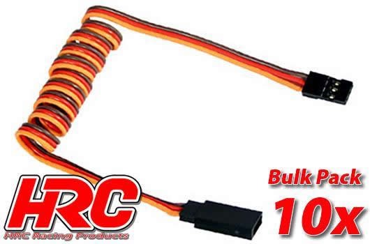 Pro-Line HRC9247B Servo Extension Cable - Male:Female - JR type - 100cm Long - BULK 10 pcs