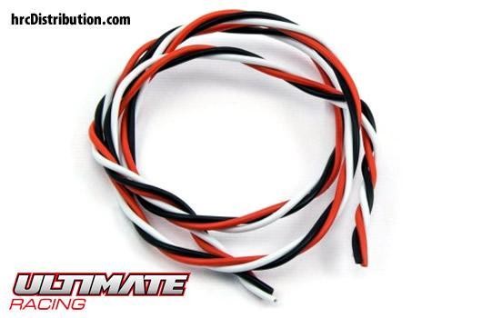 Ultimate Racing UR46141 Cable - Twist Wire - Futaba 22AWG - 50cm