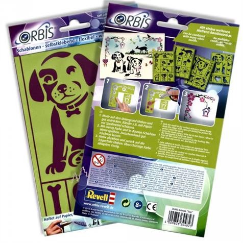 Revell 90.30482 Window Schablone Hund