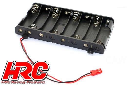 Pro-Line HRC9271G Battery Holder - AA - 8 Cells - Flat - with BEC connector