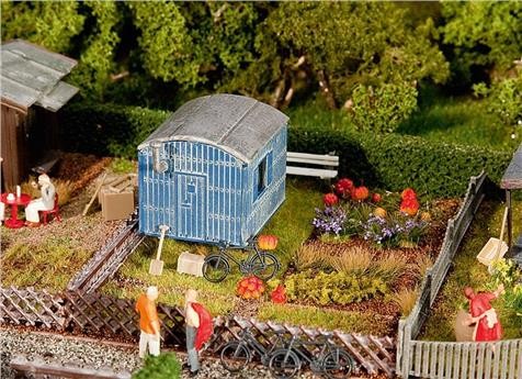 Faller 01.180490 Schrebergarten mit Bauwagen