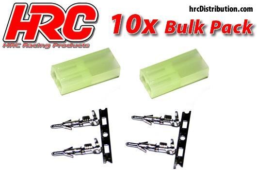 Pro-Line HRC9087B Connector - Tamiya Mini Female (10 pcs)