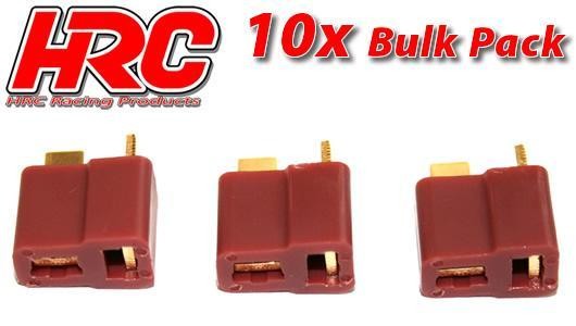 Pro-Line HRC9032B Connector - Gold - Ultra-T Plug - Female (10 pcs)
