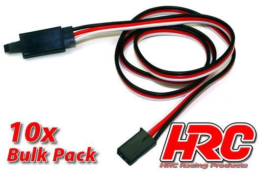 Pro-Line HRC9237CLB Servo Extension Cable - with Clip - Male:Female - UNI (FUT) - 100cm Long - BULK