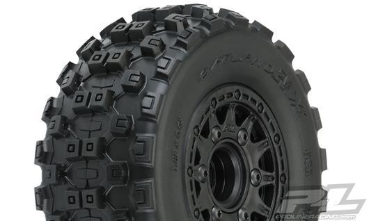 Pro-Line PRO1015610 Tires - 1:10 Short Course - 2.2":3.0" - mounted - Raid Black 6x30 Whee