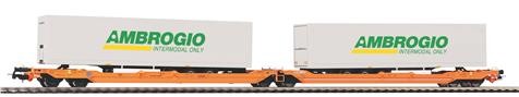 Piko 05.54779 CH:Wascosa T3000e mit 2 Trailer Ambrogio VI