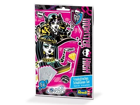 Revell 90.30209 Schablonen-Set Monster HighIII