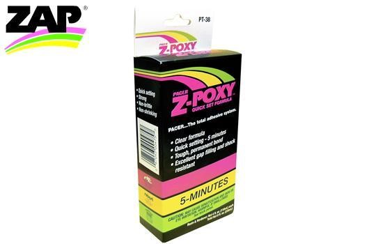 Zap ZPT38 Glue - Z-Poxy - 5 Minute - 237ml (8 fl oz.)