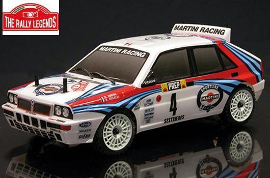 Rally Legends EZRL092 Car - 1:10 Electric - 4WD Rally - RTR - Lancia Delta 4WD EVO2