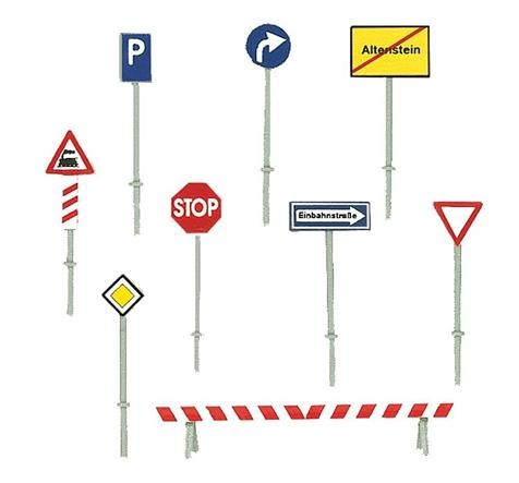 Faller 01.272450 Verkehrsschilder-Set