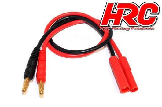 Pro-Line HRC9105 Charger Lead - 4mm Bullet to HXT4.0 Battery Plug - 300mm - Gold