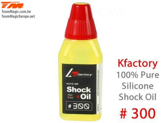 K Factory KF6310-300 Silicone Shock Oil - 300 cps