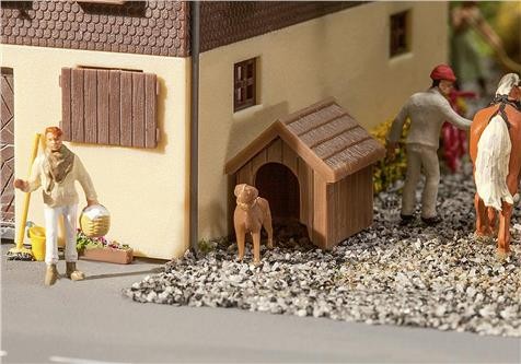 Faller 01.180939 Hundehütte mit Hund